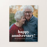 Happy Anniversary Parents 結婚's Keepsake写真 ジグソーパズル<br><div class="desc">ハッピーアニバーサリー親結婚の形見フォトジグソーパズル</div>