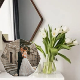Happy Anniversary Photo – カップルパーソナライズされたー フォトブロック