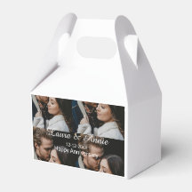 Happy anniversary photo collage name date simple w