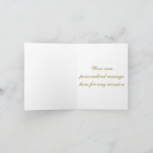 Happy Anniversary Swans カード (内部)