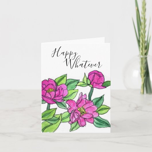 Happy Anythingグリーティングカード シーズンカード (正面)