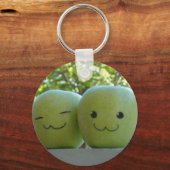 Happy apples キーホルダー (正面)