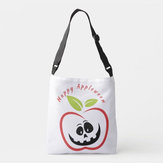 Happy Appleween Jack O'lantern Thunder_Cove クロスボディバッグ (裏面)