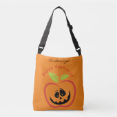 Happy Appleween Jack O'lantern Thunder_Cove クロスボディバッグ (正面)