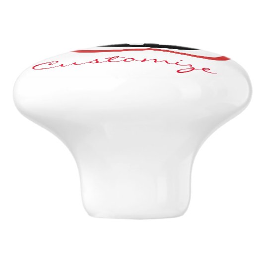 Happy Appleween Jack O'lantern Thunder_Cove セラミックノブ (側面)