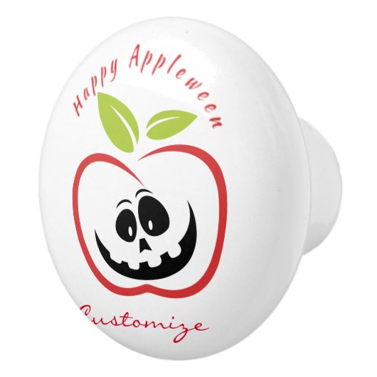 Happy Appleween Jack O'lantern Thunder_Cove セラミックノブ (右)