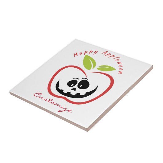 Happy Appleween Jack O'lantern Thunder_Cove タイル (側面)