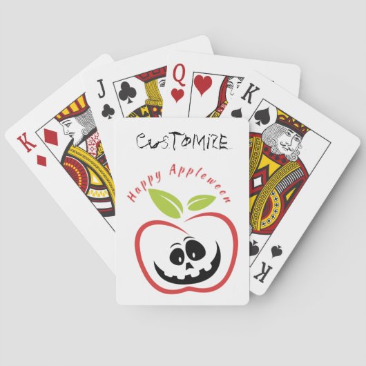 Happy Appleween Jack O'lantern Thunder_Cove トランプ (裏面)