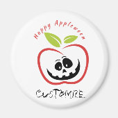 Happy Appleween Jack O'lantern Thunder_Cove マグネット (正面)