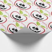 Happy Appleween Jack O'lantern Thunder_Cove ラッピングペーパー (角)