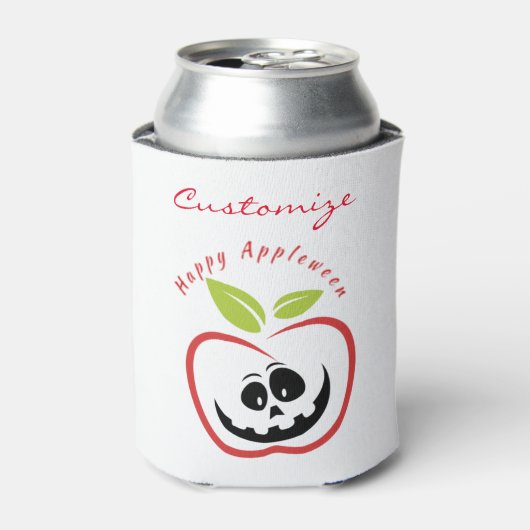 Happy Appleween Jack O'lantern Thunder_Cove 缶クーラー (缶正面)