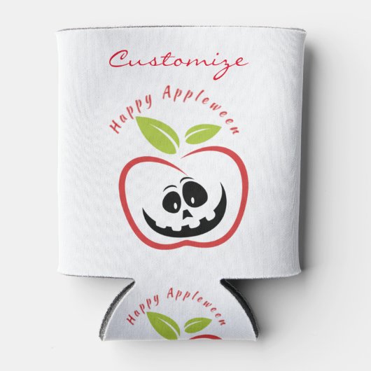 Happy Appleween Jack O'lantern Thunder_Cove 缶クーラー (正面)