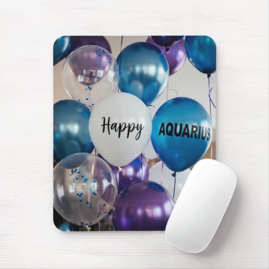 Happy Aquarius MousePad マウスパッド (マウス)
