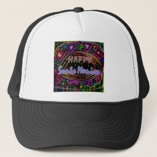 Happy Art: "Happy Santa Monica" Hat キャップ