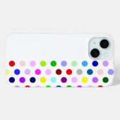 Happy As Be 2 - Happy カラフル水玉模様- Case-Mate iPhoneケース (裏面 (横))