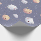  Happy Asteroid Wrapping Paper ラッピングペーパー (角)