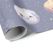  Happy Asteroid Wrapping Paper ラッピングペーパー (ロールコーナー)