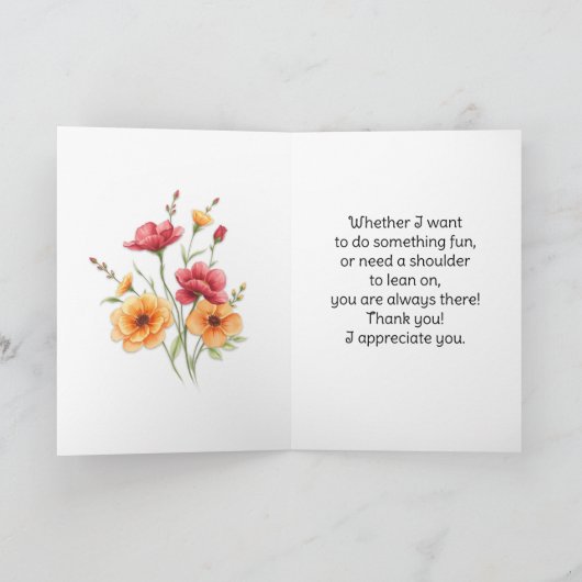 Happy Auntie's Day | Personalized Photo カード (内部)