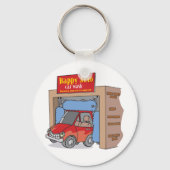 Happy Auto Car Wash Keychain キーホルダー (正面)