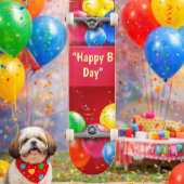 Happy "B Day" Balloon Skateboard スケートボード