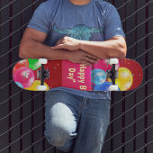 Happy "B Day" Balloon Skateboard スケートボード