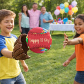 Happy B Day Balloon Style  ソフトボール