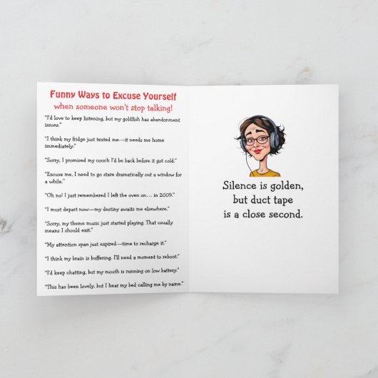 Happy Babbling Day | October 21st カード (内部)