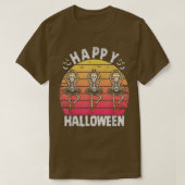 Happy Balletween Skeleton Ballerina Dancing Skelet Tシャツ (デザイン正面)