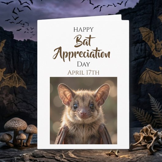 Happy Bat Appreciation Day | April 17th カード