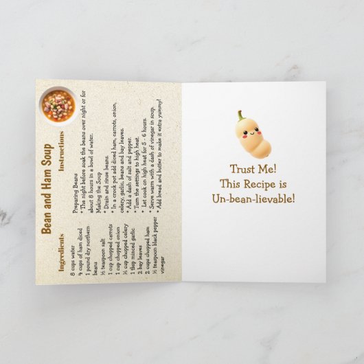 Happy Bean Day! January 6th カード (内部)