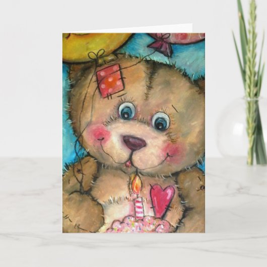 Happy Bear-Day to YOU カード (正面)