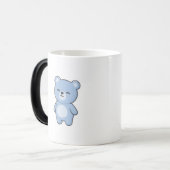 Happy Bear Minimal Kawaii Style モーフィングマグカップ (正面左)