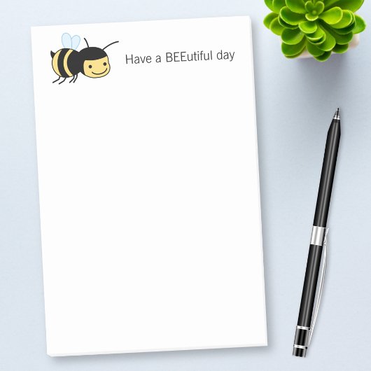 Happy Bee BEEutiful (美しい)日 ポストイット