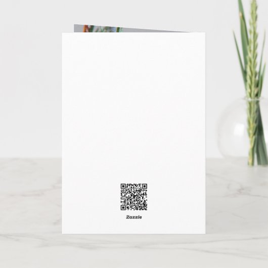 Happy Bee-day誕生日写真 カード (裏面)