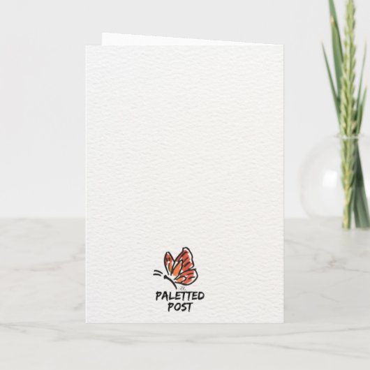 Happy Bee-Day Card カード (裏面)