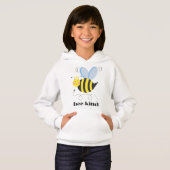 Happy bee princess with crown and shagon Bee Kind (正面フル)