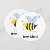 Happy bee princess with crown and shagon Bee Kind (正面/裏面)