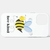 Happy bee princess with crown and shagon Bee Kind Case-Mate iPhoneケース (裏面 (横))