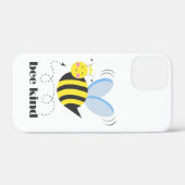 Happy bee princess with crown and shagon Bee Kind Case-Mate iPhoneケース (裏面 (横))