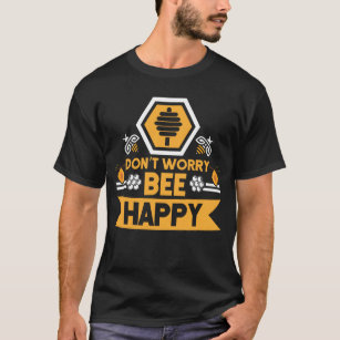 Happy Beekeeper Honey Bee Pun Tシャツ