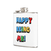 Happy Being Me フラスク (左)