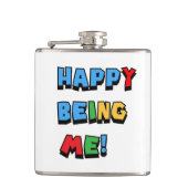 Happy Being Me フラスク (正面)