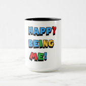 Happy Being Me マグカップ (中央)