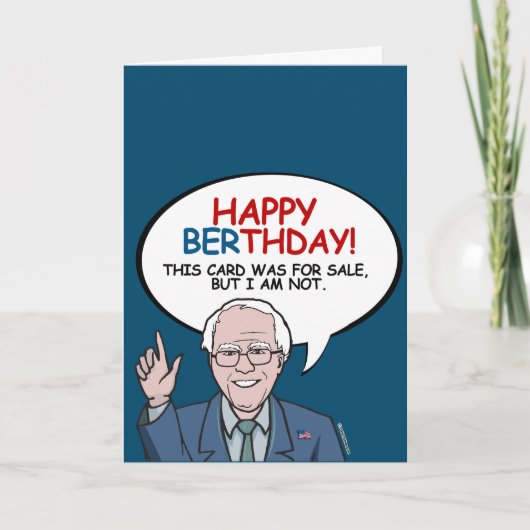 Happy Berthday – 私は販売されていない カード (正面)