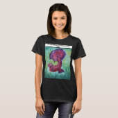 Happy betta fish enjoying his home tシャツ (正面フル)