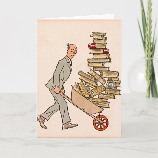 Happy Bibliophile 1930 カード (正面)