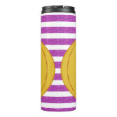 Happy Big Modern Orange Pumpkin タンブラー (裏面)