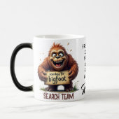 Happy Bigfoot Sasquatch Search Team モーフィングマグカップ (左)