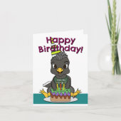 Happy Birdthday Greeting Card カード (正面)
