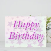 Happy birthday (スタンド正面)